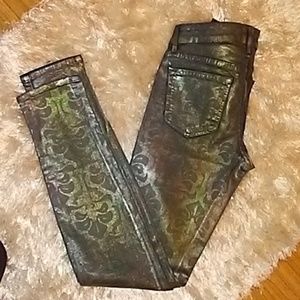 Rich & Skinny Dusted Alice Foil Pants